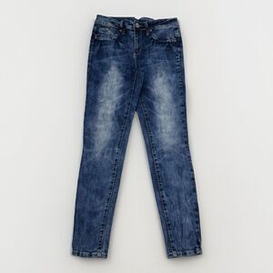 YMI Jeans Juniors 9/29 Luxe Lift Skinny Jade High Rise Stretch Measures 29 x 28